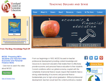 Tablet Screenshot of econed.org